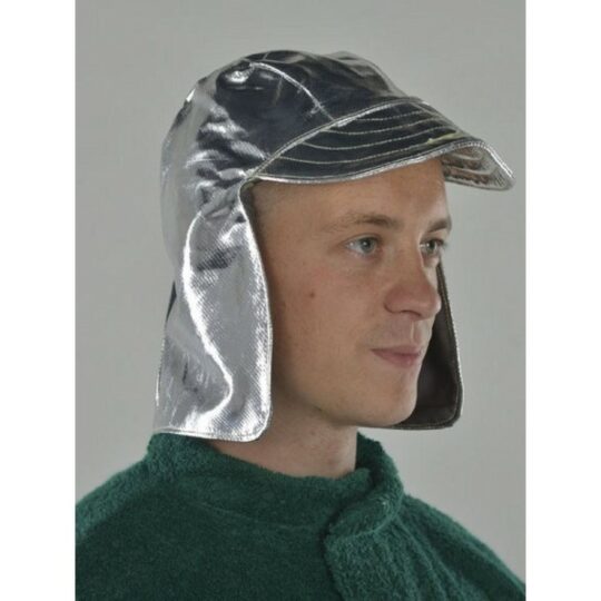 Aluminized preox fabric cap