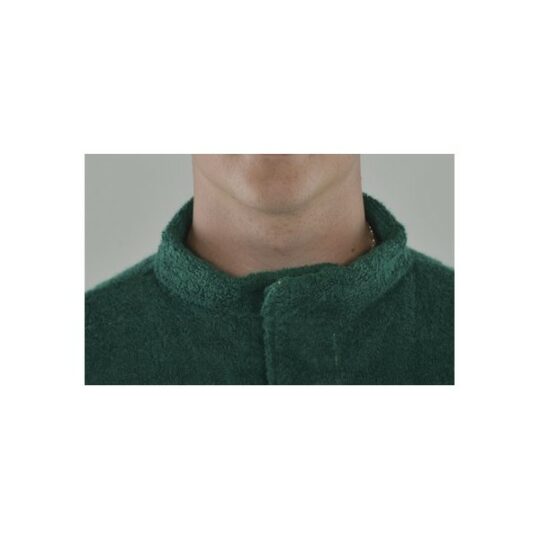 Proban-treated 100% cotton terrycloth garment