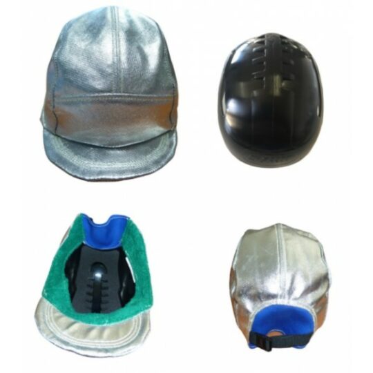 Aluminized shell cap