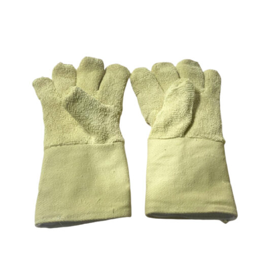 Gants 5 doigts en bouclette para-aramide, doublure isolante